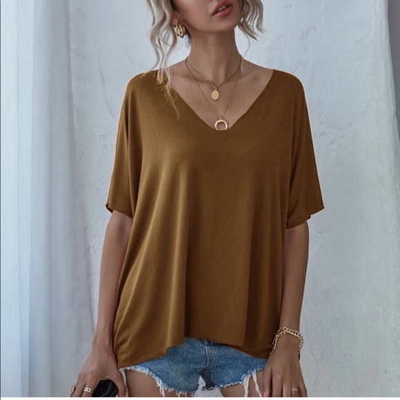 Softest Loose Fit Top- Black - Picture 5 of 12